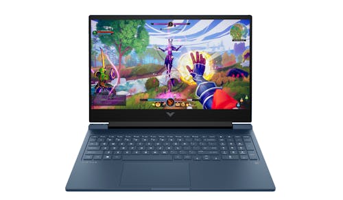 HP Victus (Ryzen 5, NVIDIA GeForce RTX 4060, 16GB/512GB, Windows 11) 16.1-inch Gaming Laptop - Performance Blue (16-S0037AX)