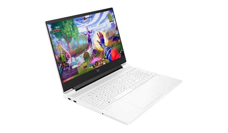 HP Victus (Ryzen 5, NVIDIA GeForce RTX 4060, 16GB/512GB, Windows 11) 16.1-inch Gaming Laptop - Ceramic White (16-S0036AX)