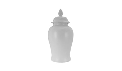 Temple Jar - Large - White