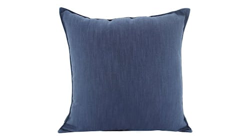 Basic Linen Cushion - 55x55cm - Navy