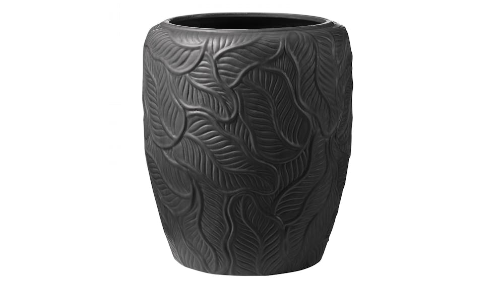 Leaf Planter - Large - Black