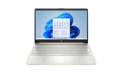 HP Laptop 15s-eq1557AU (AMD Athlon, 4GB/256GB, Windows 11) 15.6-inch Laptop - Pale Gold [DEMO UNIT]
