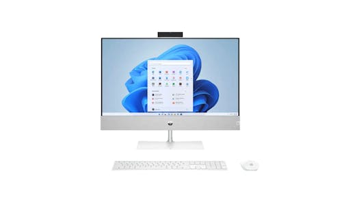HP All-in-One Pavilion 24-ca1012d (Core i7, NVIDIA GeForce GTX 1650, 8GB/1TB, Windows 11) 23.8-inch All-in-One Desktop PC