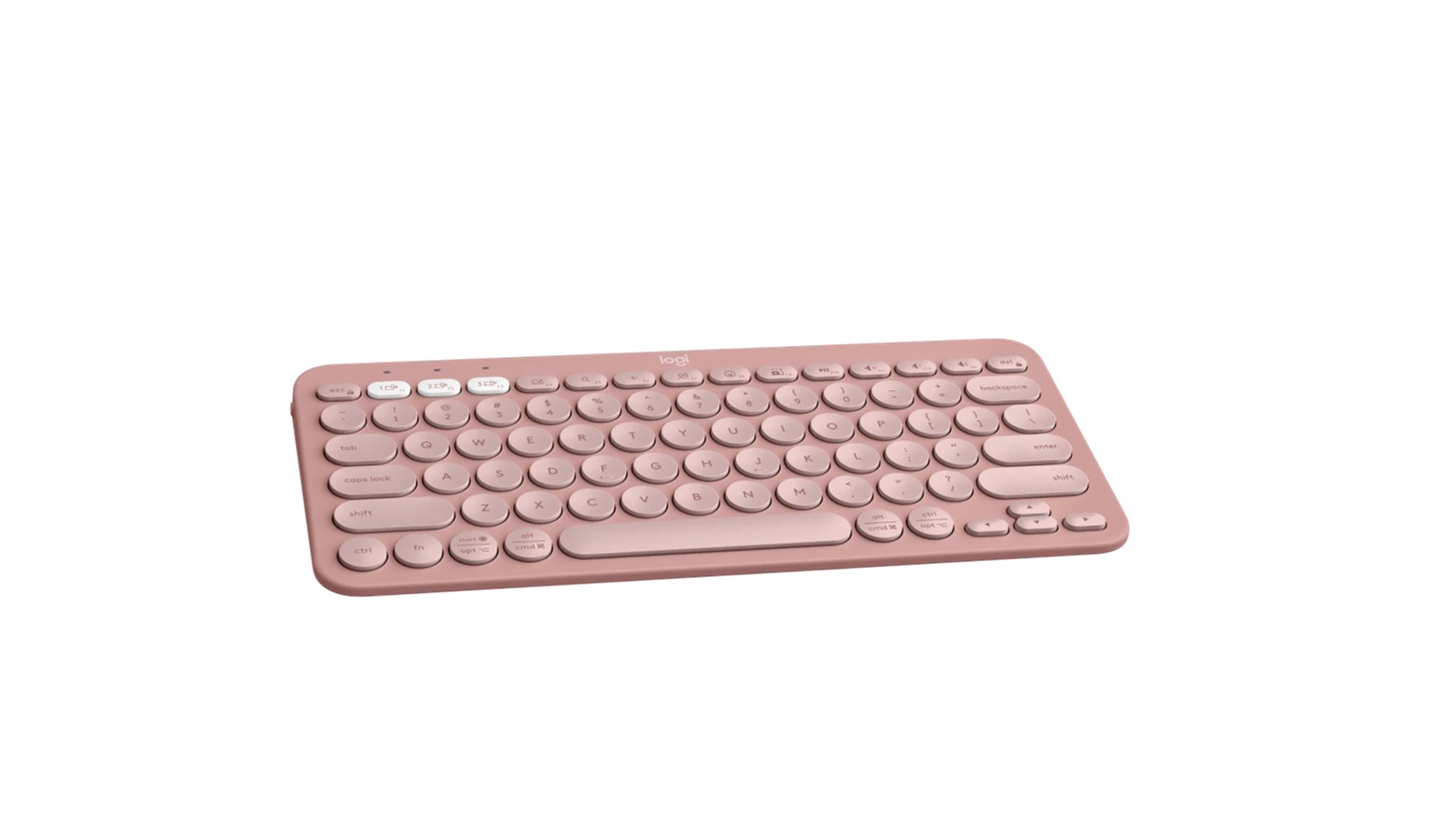 Logitech Pebble Key 2 K380s Bluetooth Keyboard - Tonal Rose (97855186089)_2