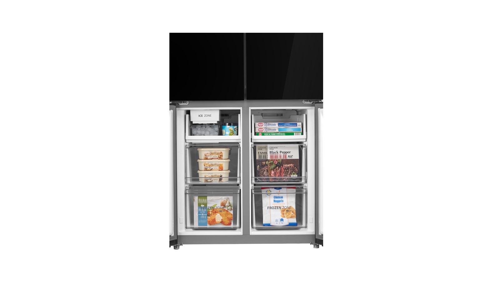 Toshiba 580L French Door Dual Inverter Refrigerator - Black Glass (GR-RF665WIA-PGY(22))_10