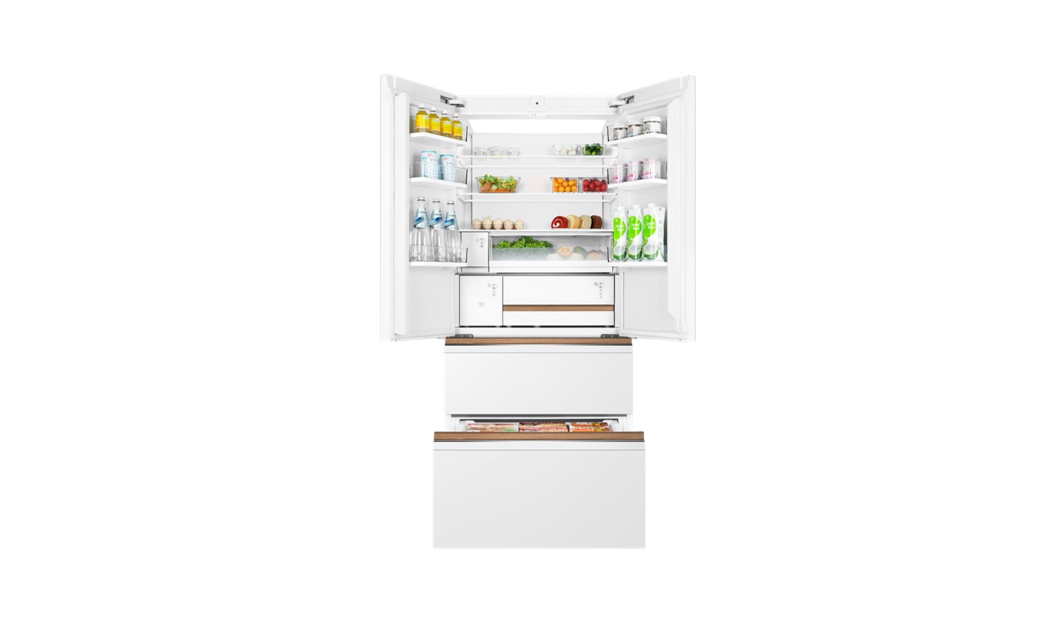 Toshiba 580L Multi Door Japandi Refrigerator Fridge - Fuji White (GR-RF690WI-PGY(67))_02