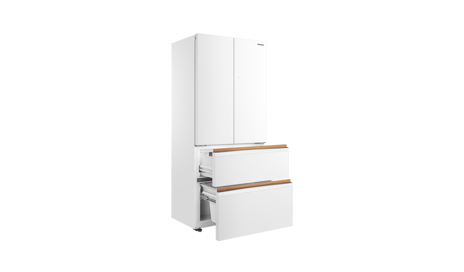 Toshiba 580L Multi Door Japandi Refrigerator Fridge - Fuji White (GR-RF690WI-PGY(67))_04