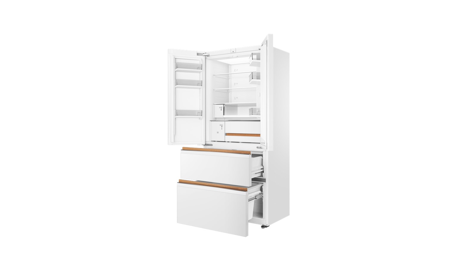 Toshiba 580L Multi Door Japandi Refrigerator Fridge - Fuji White (GR-RF690WI-PGY(67))_05