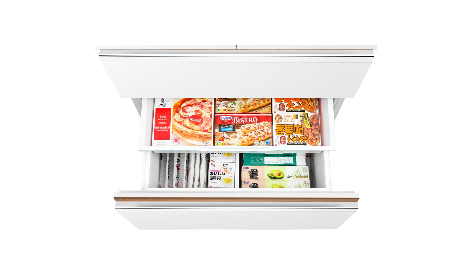 Toshiba 580L Multi Door Japandi Refrigerator Fridge - Fuji White (GR-RF690WI-PGY(67))_07