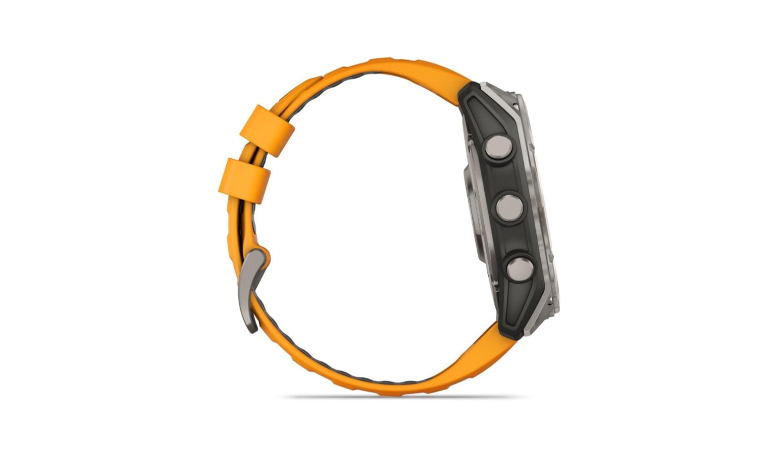 Garmin Fenix 8 Amoled Smartwatch 51mm - Titanium with Spark Orange/Graphite Silicone Band (010-02905-53)_3