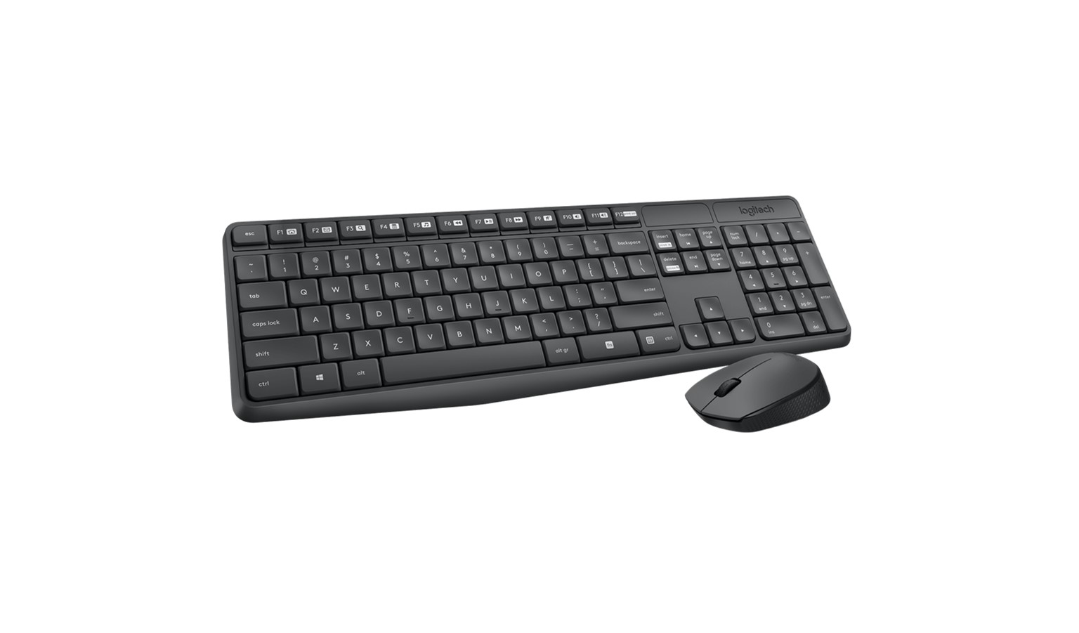 Logitech MK235 Wireless Keyboard and Mouse Combo - Black (920-007937)_2