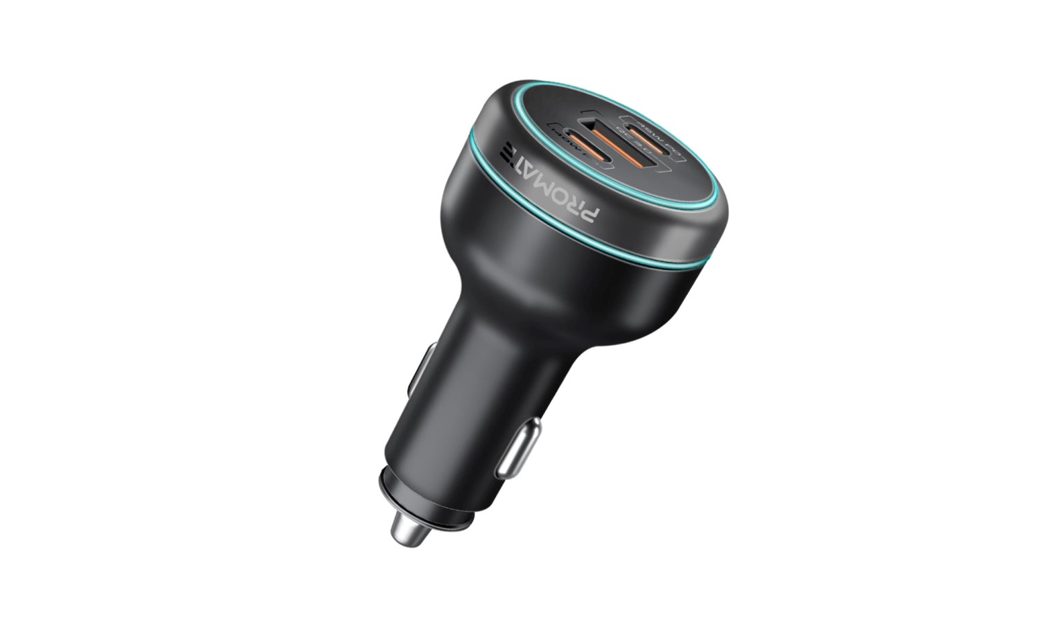 Promate 230W RapidCharge Car Charger - Black (POWERDRIVE-230)