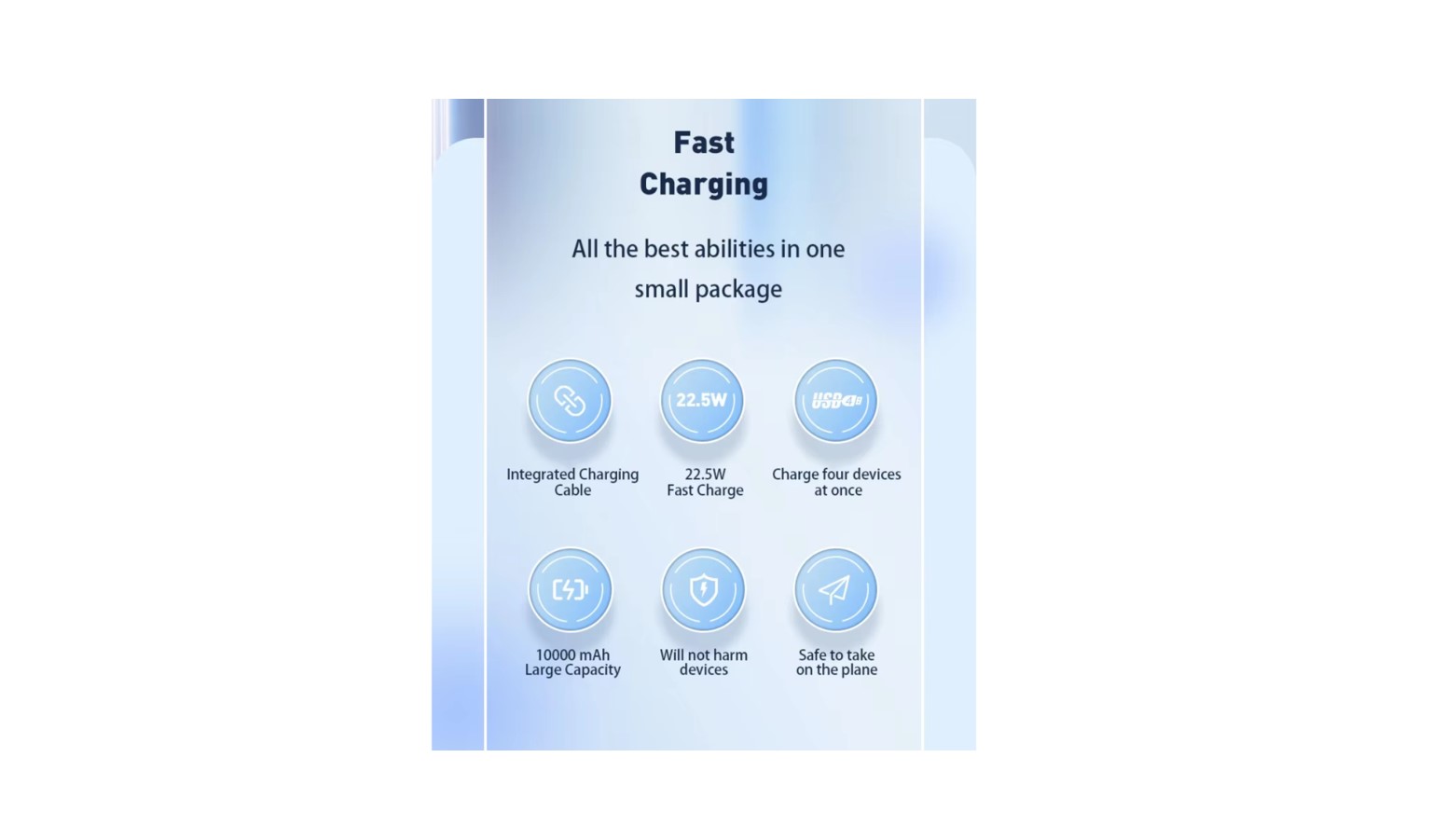 Yoobao 10000mAh PD20W SCP22.5W Mini Power Bank - Black (YB-PB-LK10-BK)_2