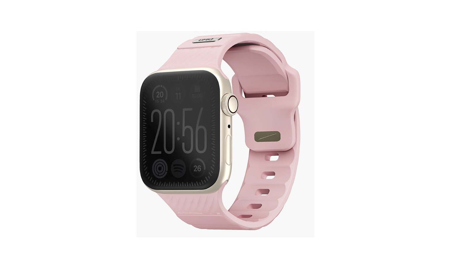 Uniq Stride FKM 42/41/40MM Apple Watch Strap - Pale Pink (88533)