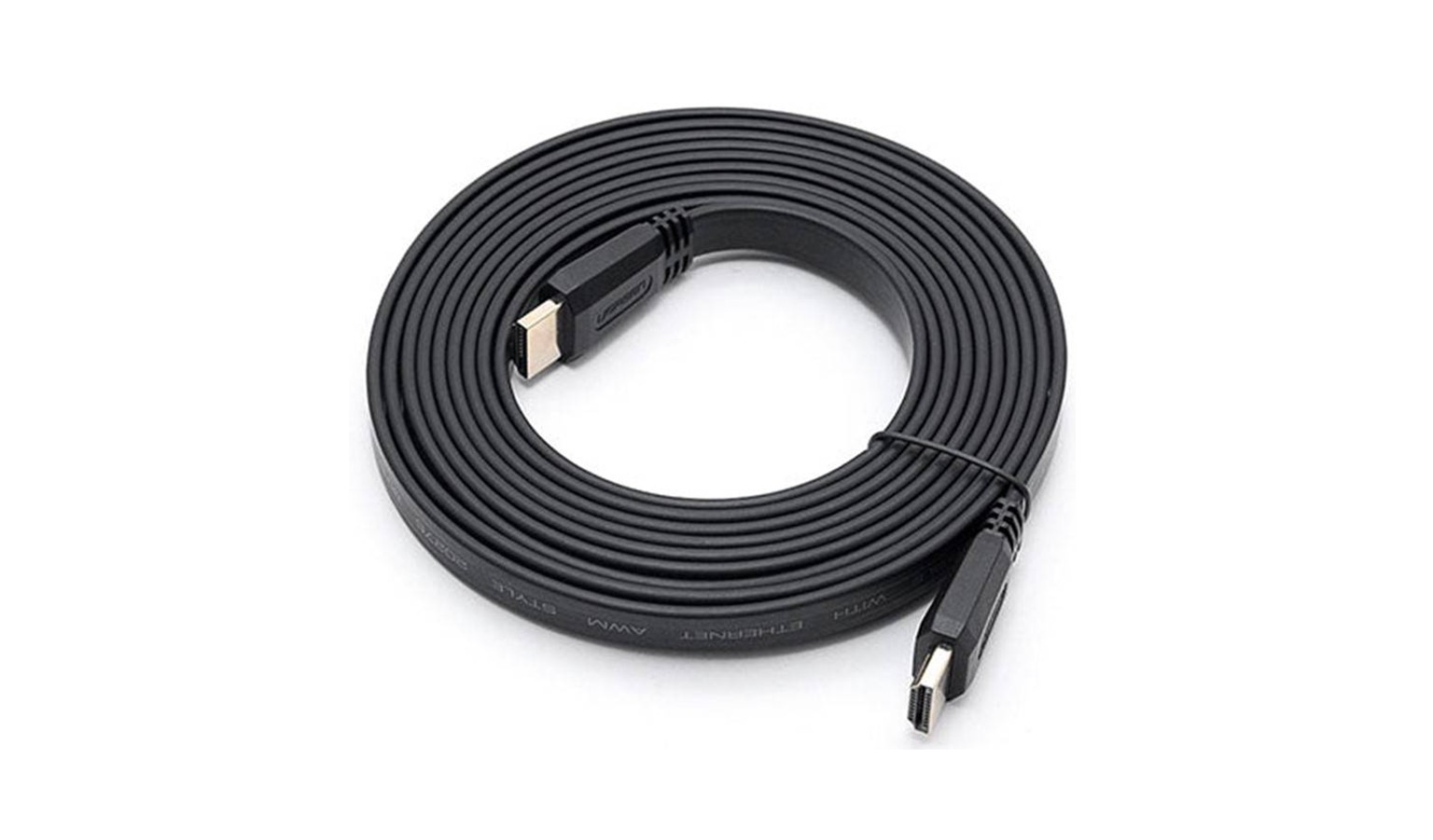 UGREEN HDMI 4K@60Hz Flat Cable 2m - Black (ED015-70159)