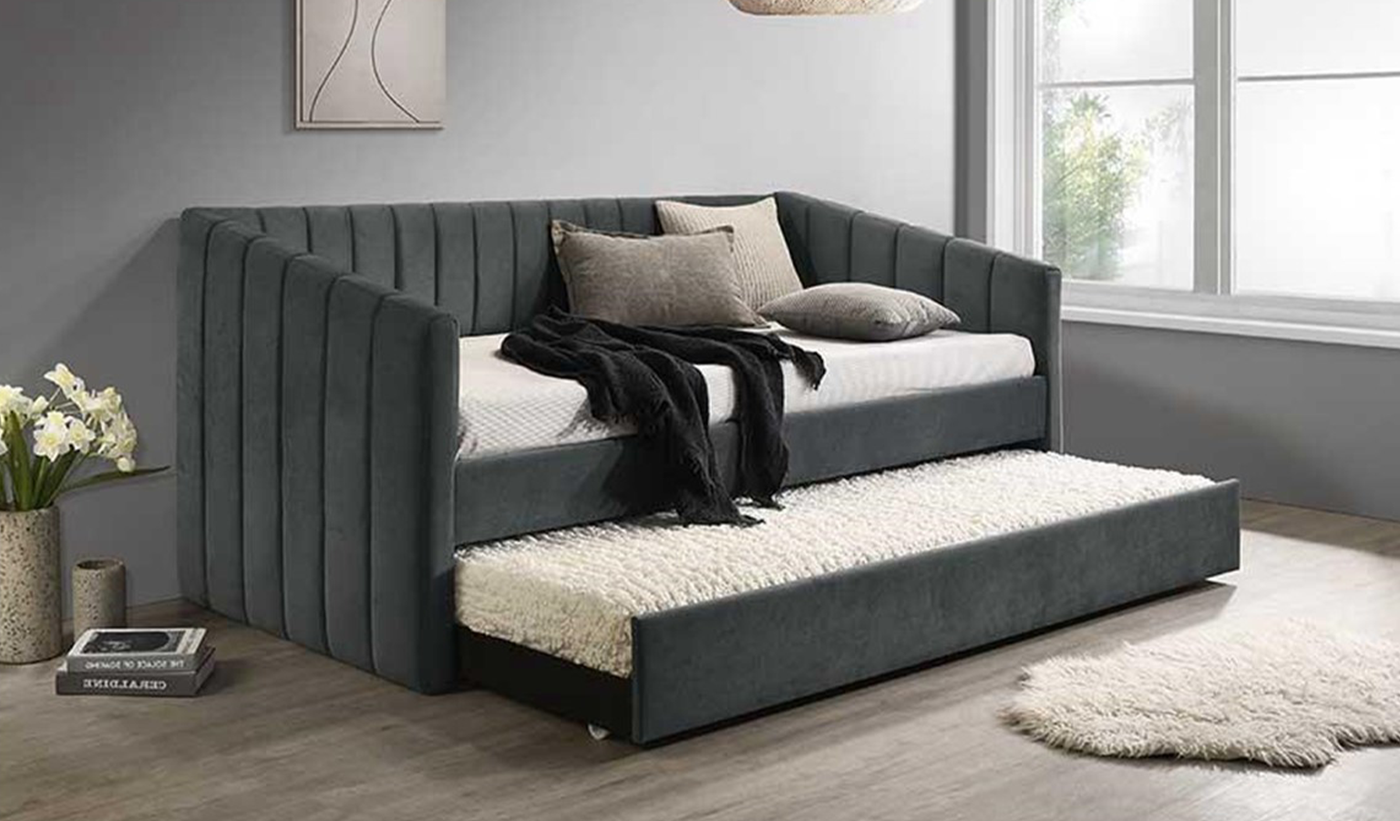 Asean Single Daybed with Put Out Bed