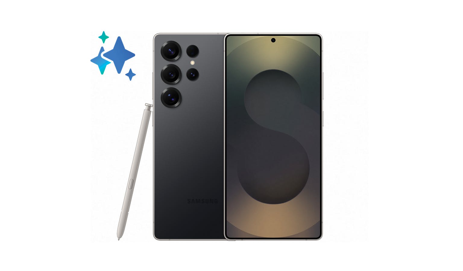 Samsung Galaxy S25 Ultra AI Phone Android Smartphone - Titanium Black
