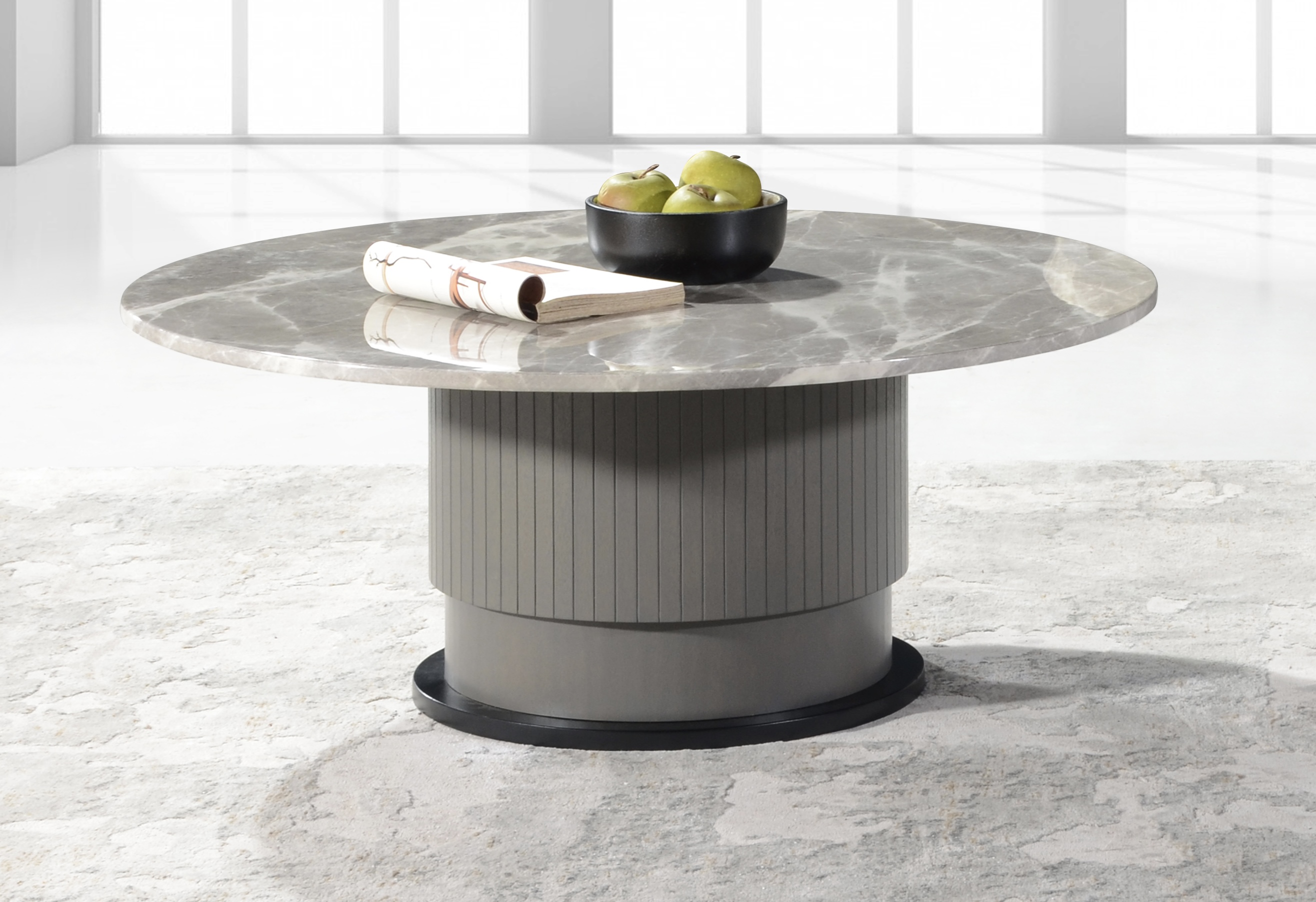 Sen Round Marble Coffee Table