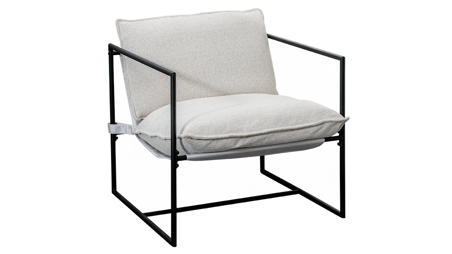 Jacita Fabric Arm Chair - Beige