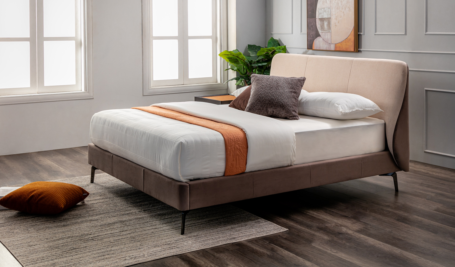 Italia Queen Bedframe (FC065-2)