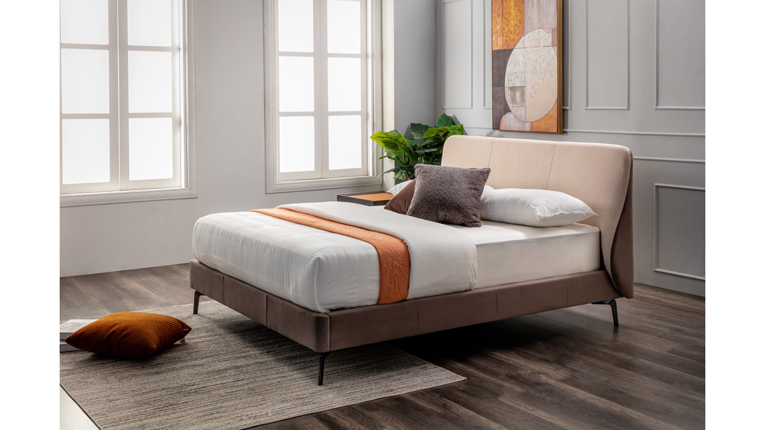 Italia Queen Bedframe (FC065-2)