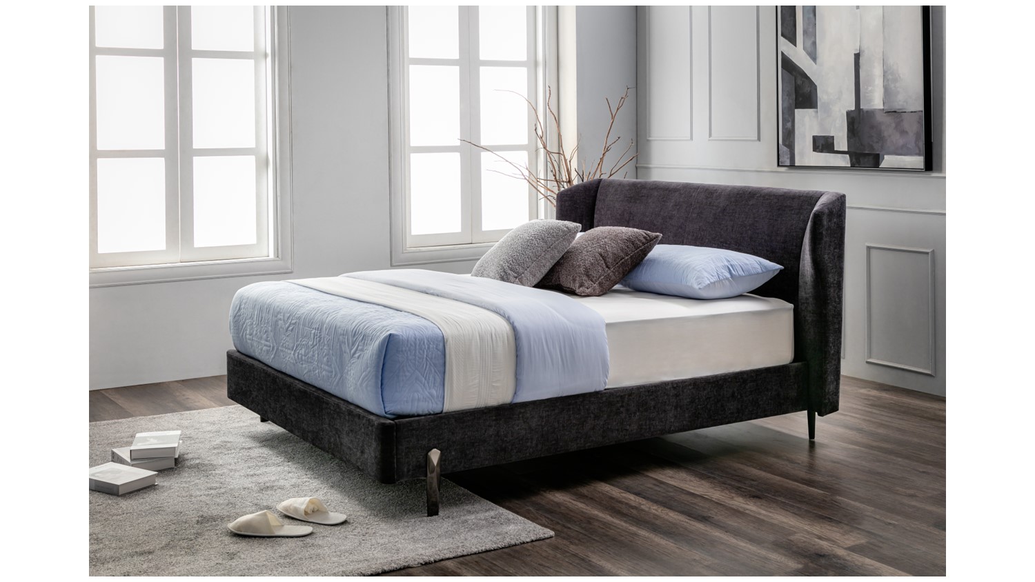 Mobili Queen Bedframe (FC089-12)