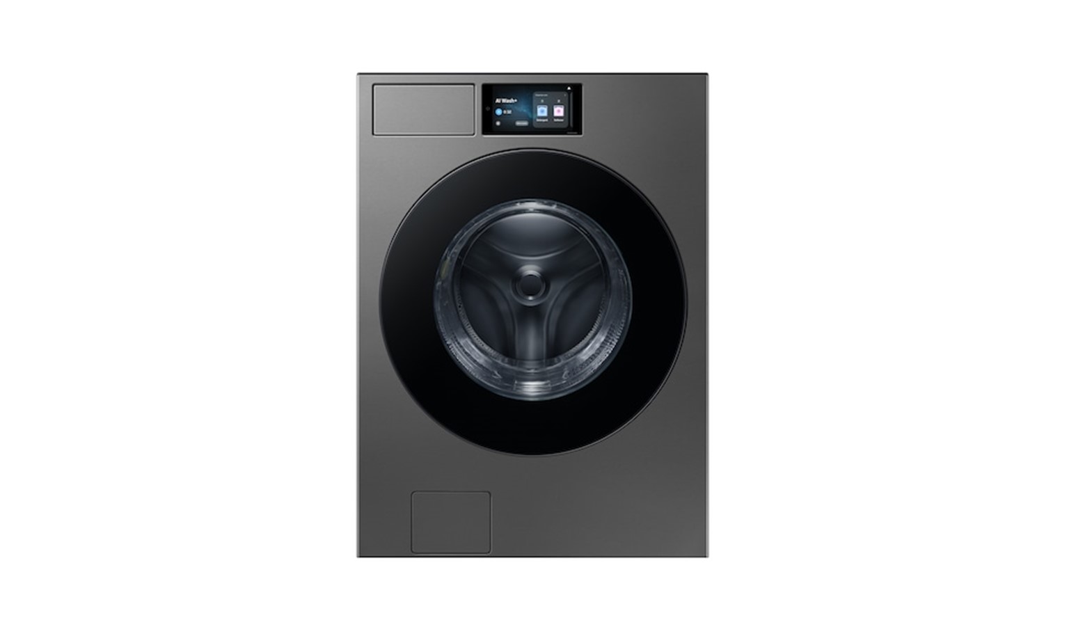 Samsung 25KG Bespoke AI Front-Load Washer AI Home - Dark Steel (WF90F25ADSFQ)