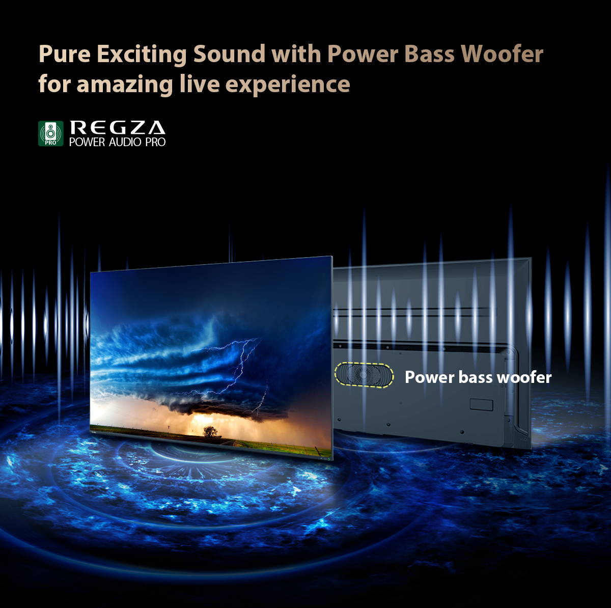 Toshiba Z570RP 55-inch QLED 2025 Smart TV - Black (55Z570RP)