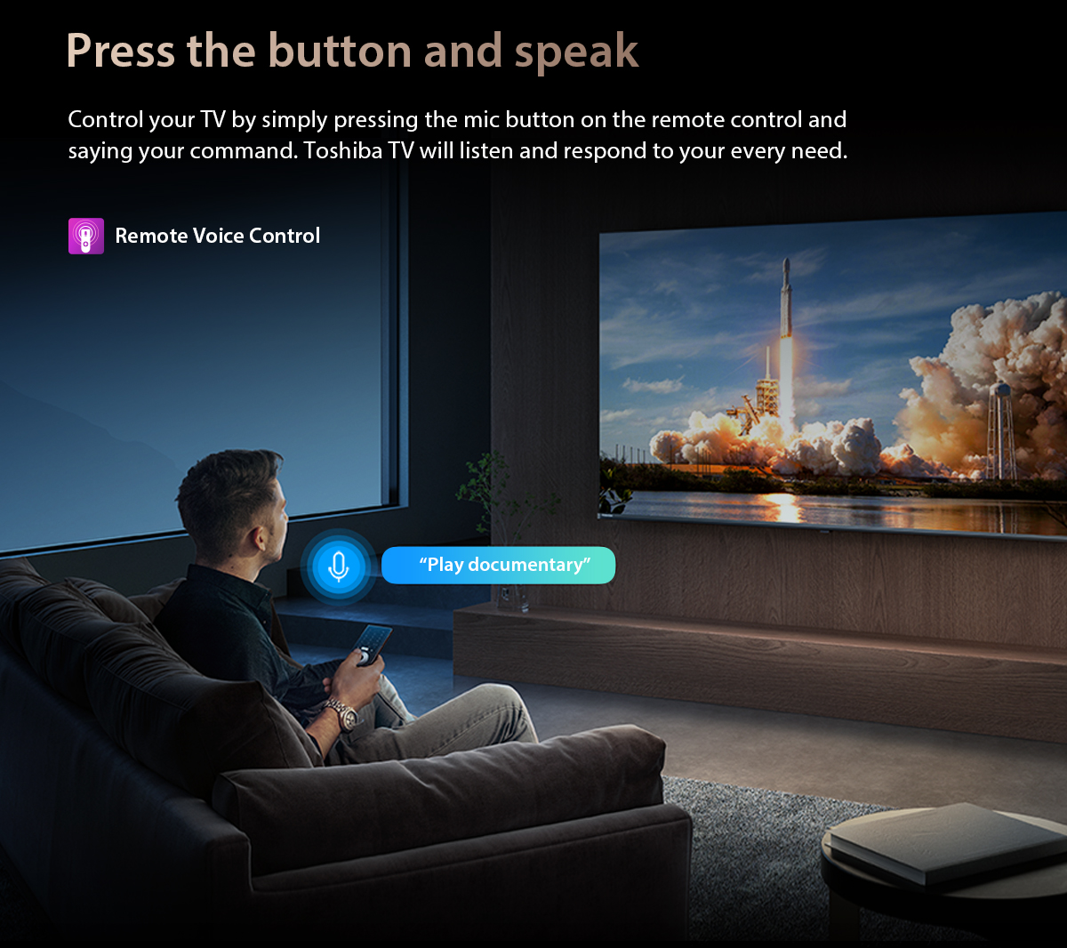 Toshiba Z570RP 65-inch QLED 2025 Smart TV - Black (65Z570RP)