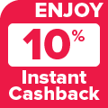 Enjoy Instant 10% Cashback