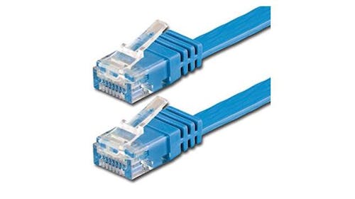 Mazer LAN Cat6 1M Ethernet Cable - Blue