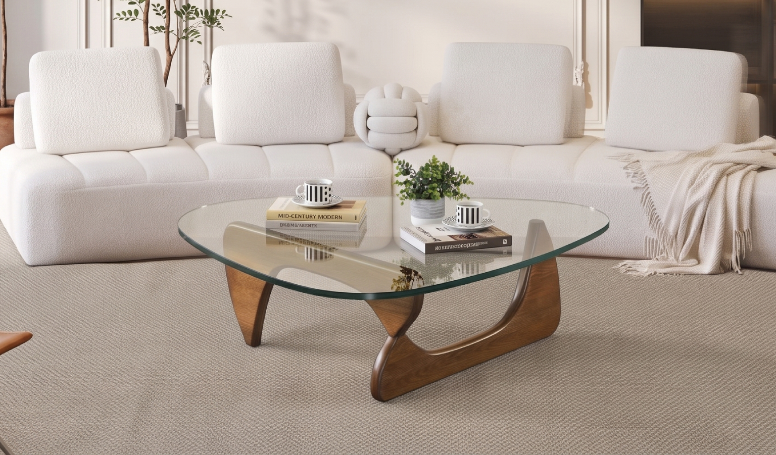 Dadu Coffee Table - Walnut