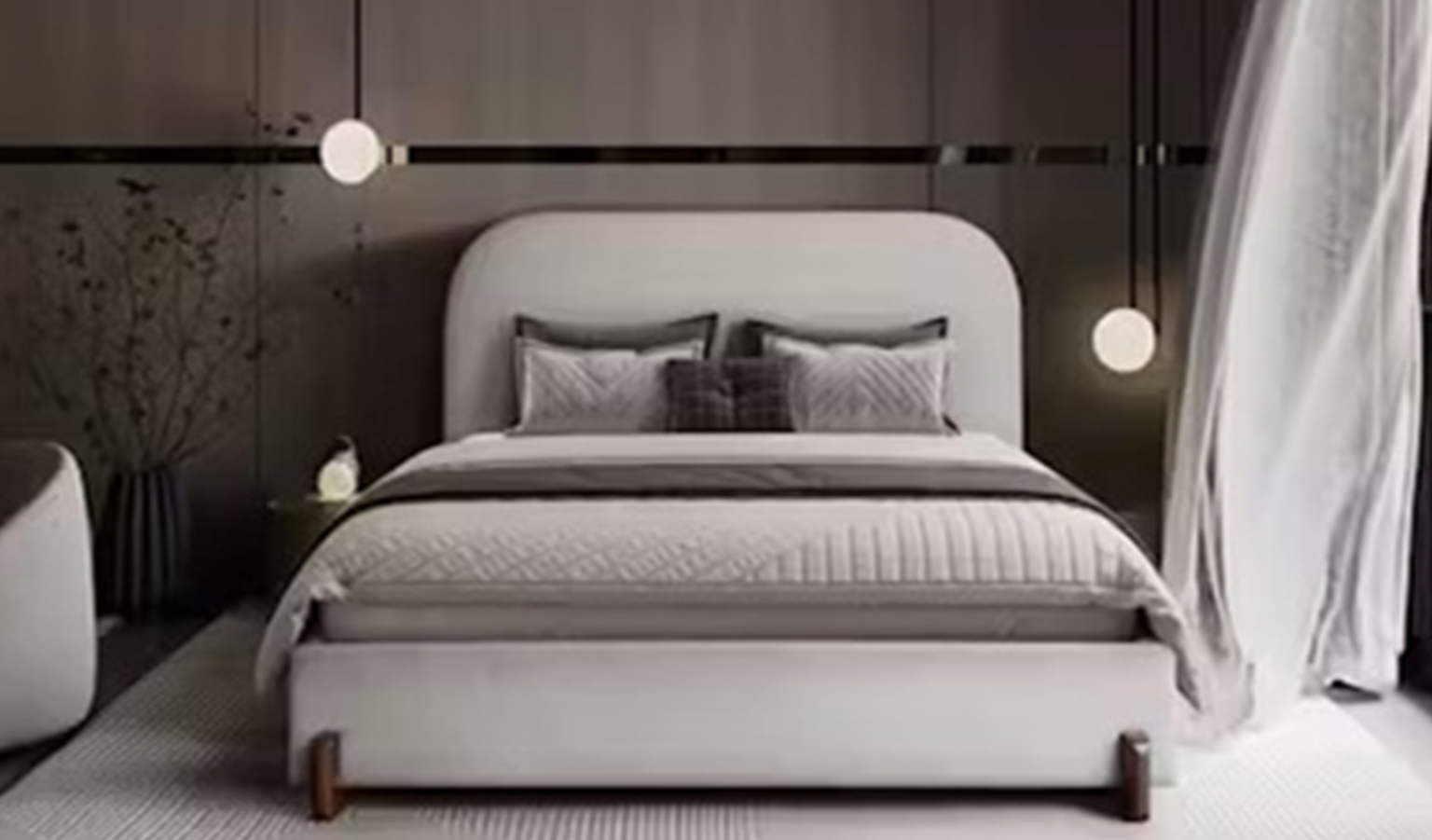 Taton Bed frame - Queen Size