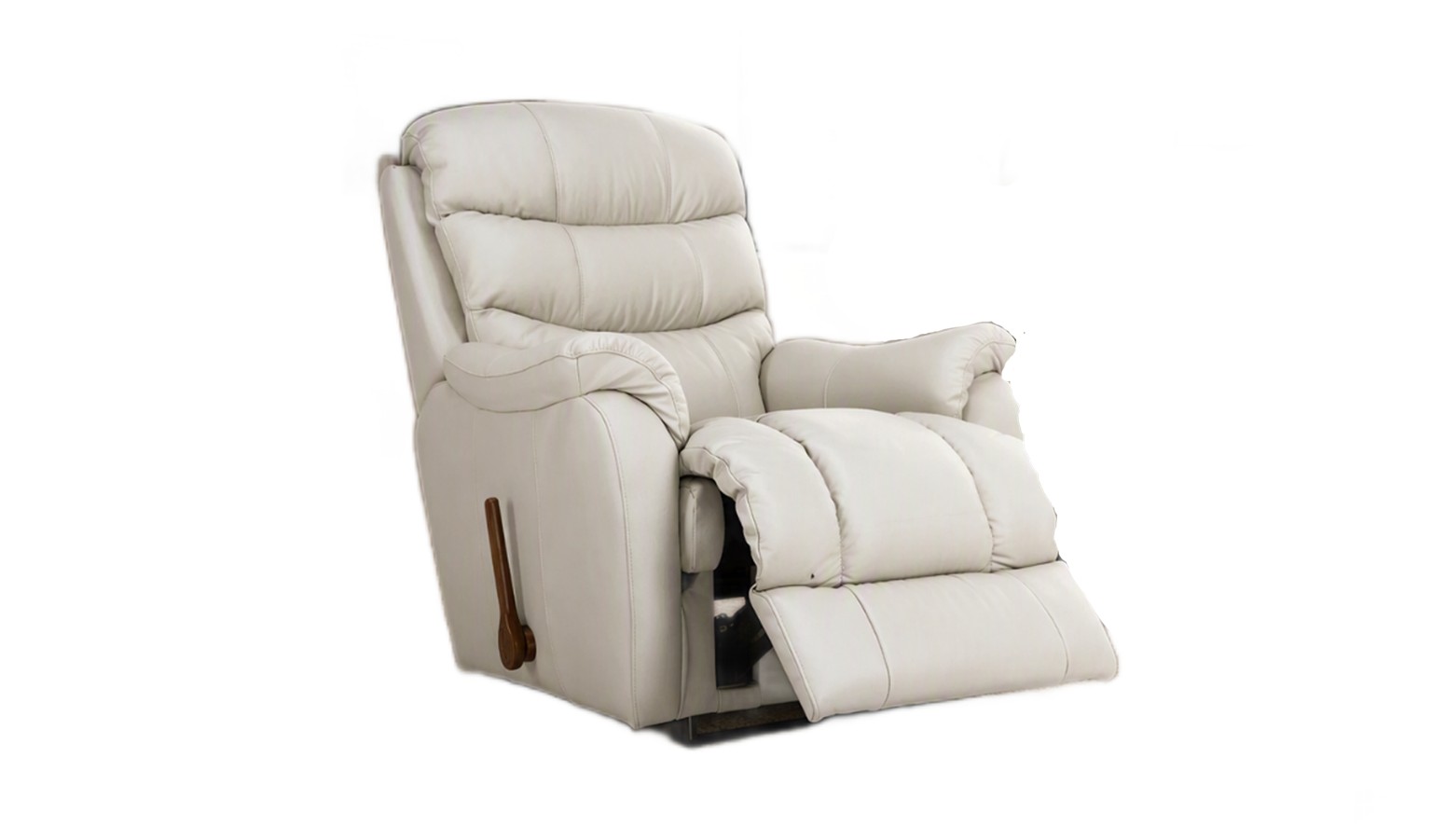 La-Z-Boy Andover Full Leather Manual Recliner - Aqua (10T735)(SL714893)