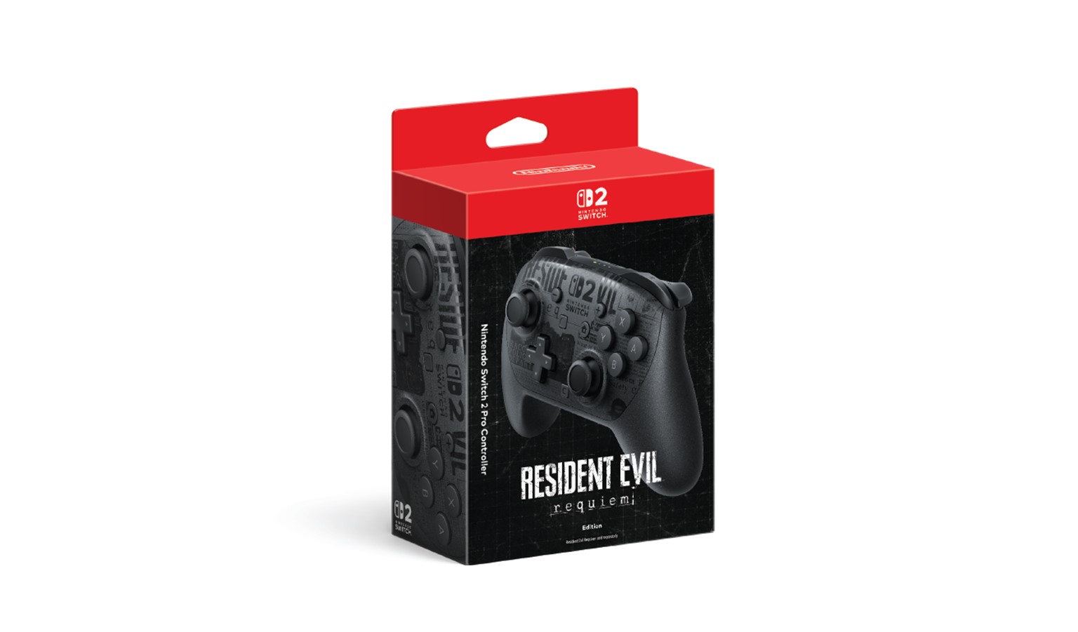 Nintendo Switch 2 Pro Controller Resident Evil Requiem Edition