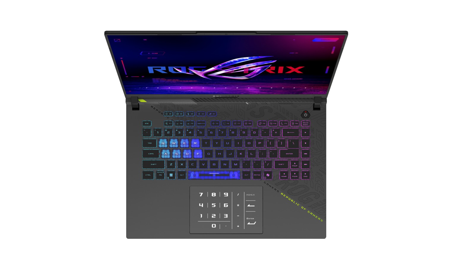 Asus ROG Strix G16 AMD Ryzen 9-8940HX/16GB/1TB SSD 16-inch Gaming Laptop - Eclipse Gray (G614P-MTS088W)_11
