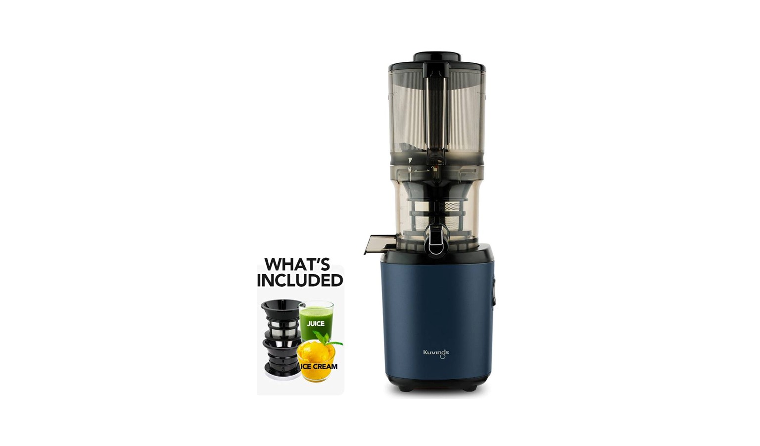 Kuvings Mini Max Auto 6 Slow Juicer - Matte Navy Blue_2