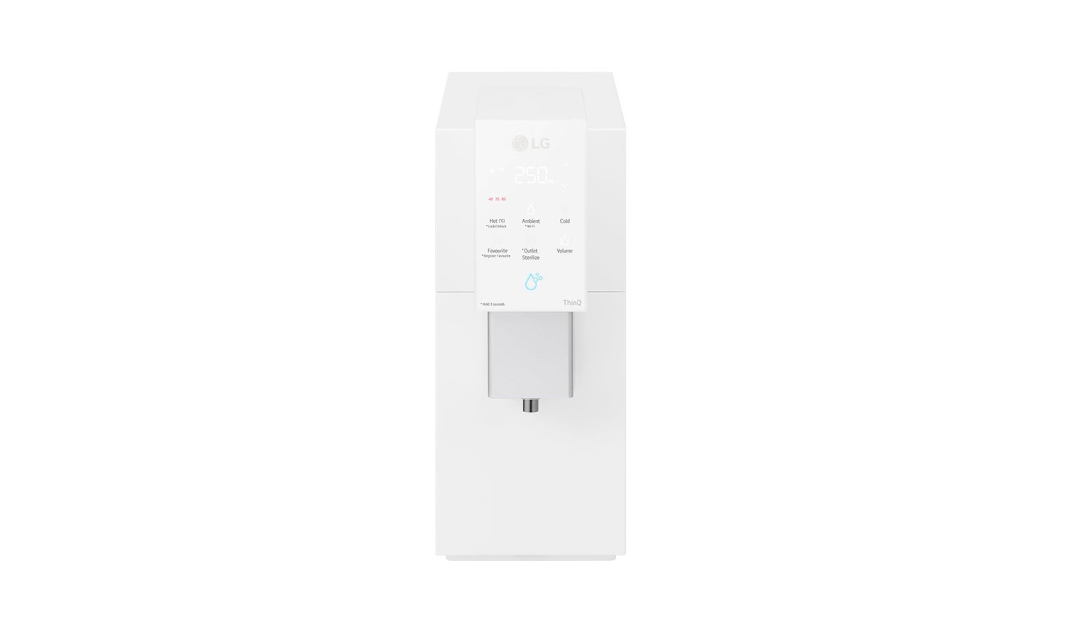 LG PuriCare Object Collection Water Purifier - Calming Cream White (WD518AN.AWHRLML)_1