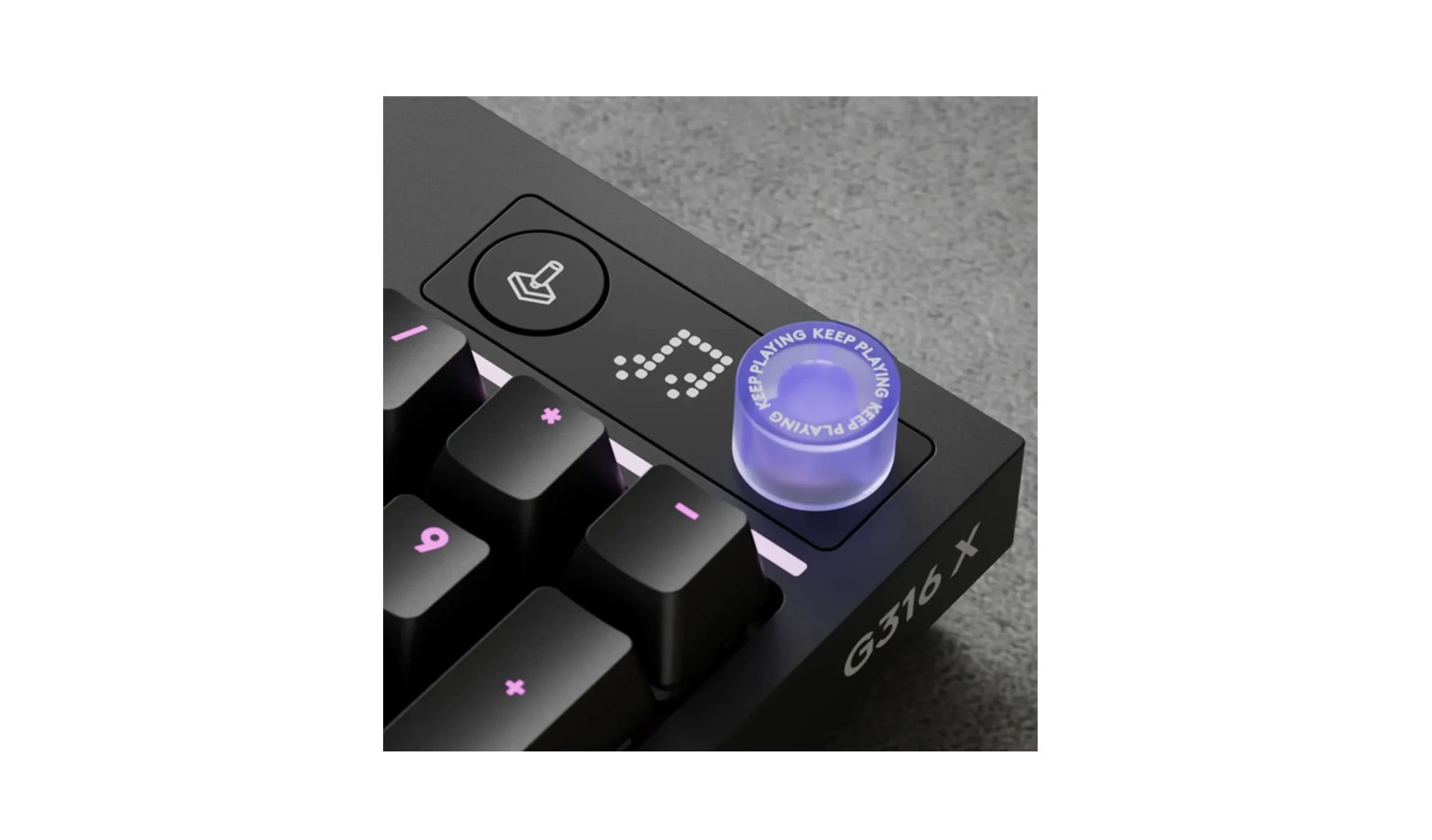 Logitech G3 Series G316 X 98 Linear Wired Gaming Keyboard - Black (920-014221)_4