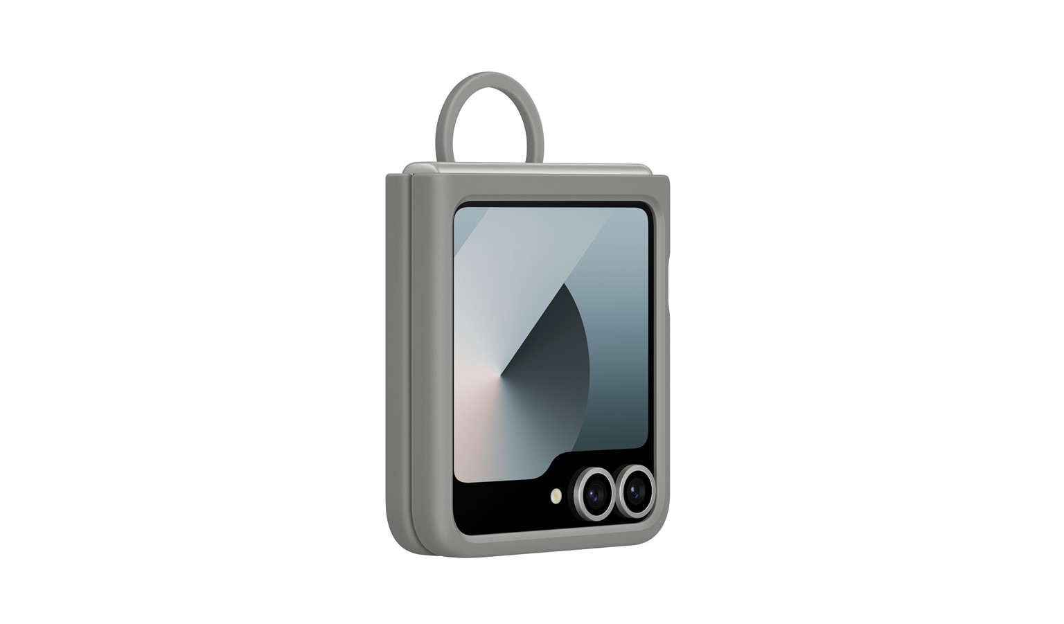 Samsung Galaxy Z Flip 7 FE, Z Flip 6 Silicone Case - Gray (EF-PF741TJEGWW)_2