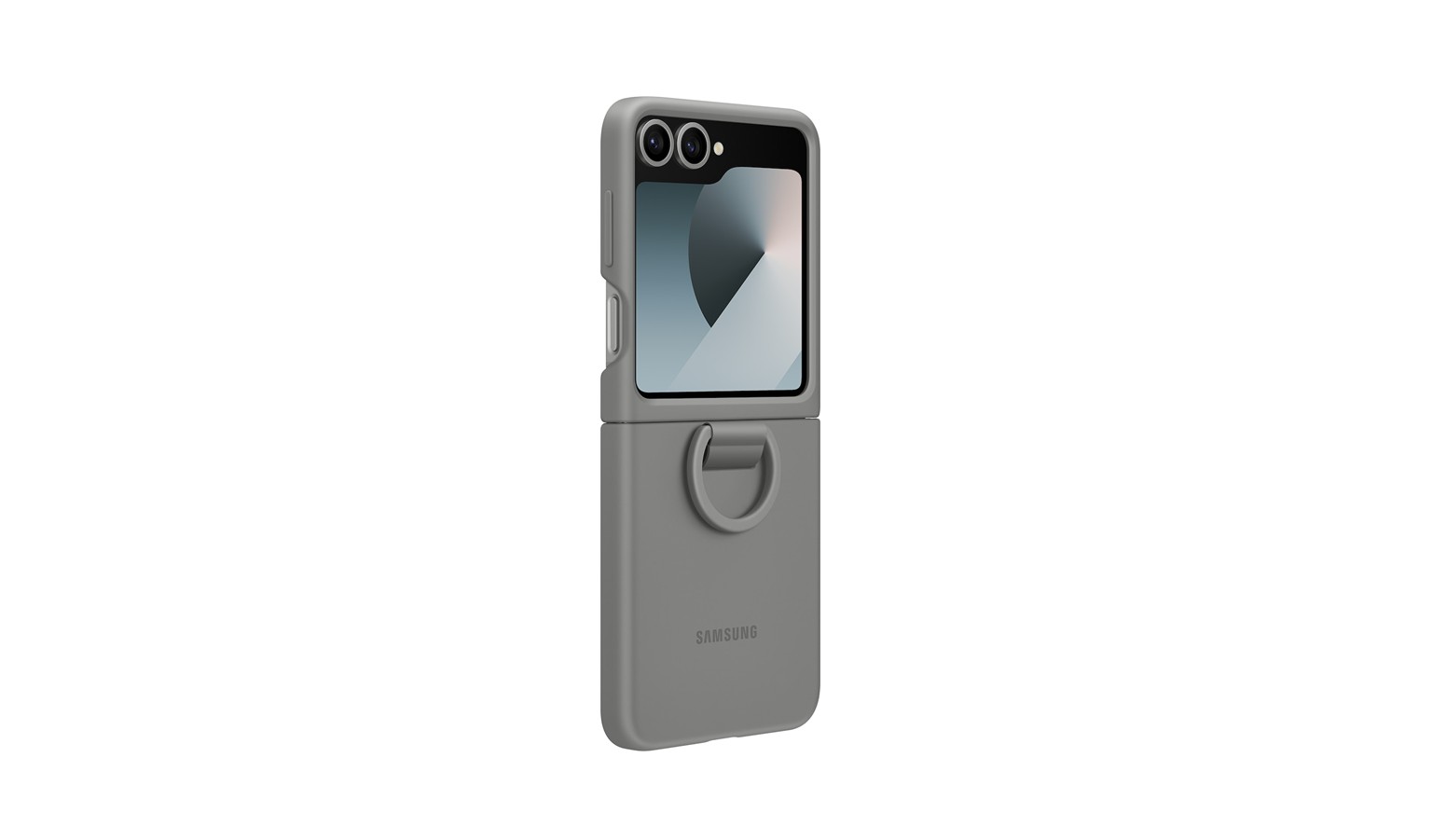 Samsung Galaxy Z Flip 7 FE, Z Flip 6 Silicone Case - Gray (EF-PF741TJEGWW)_3