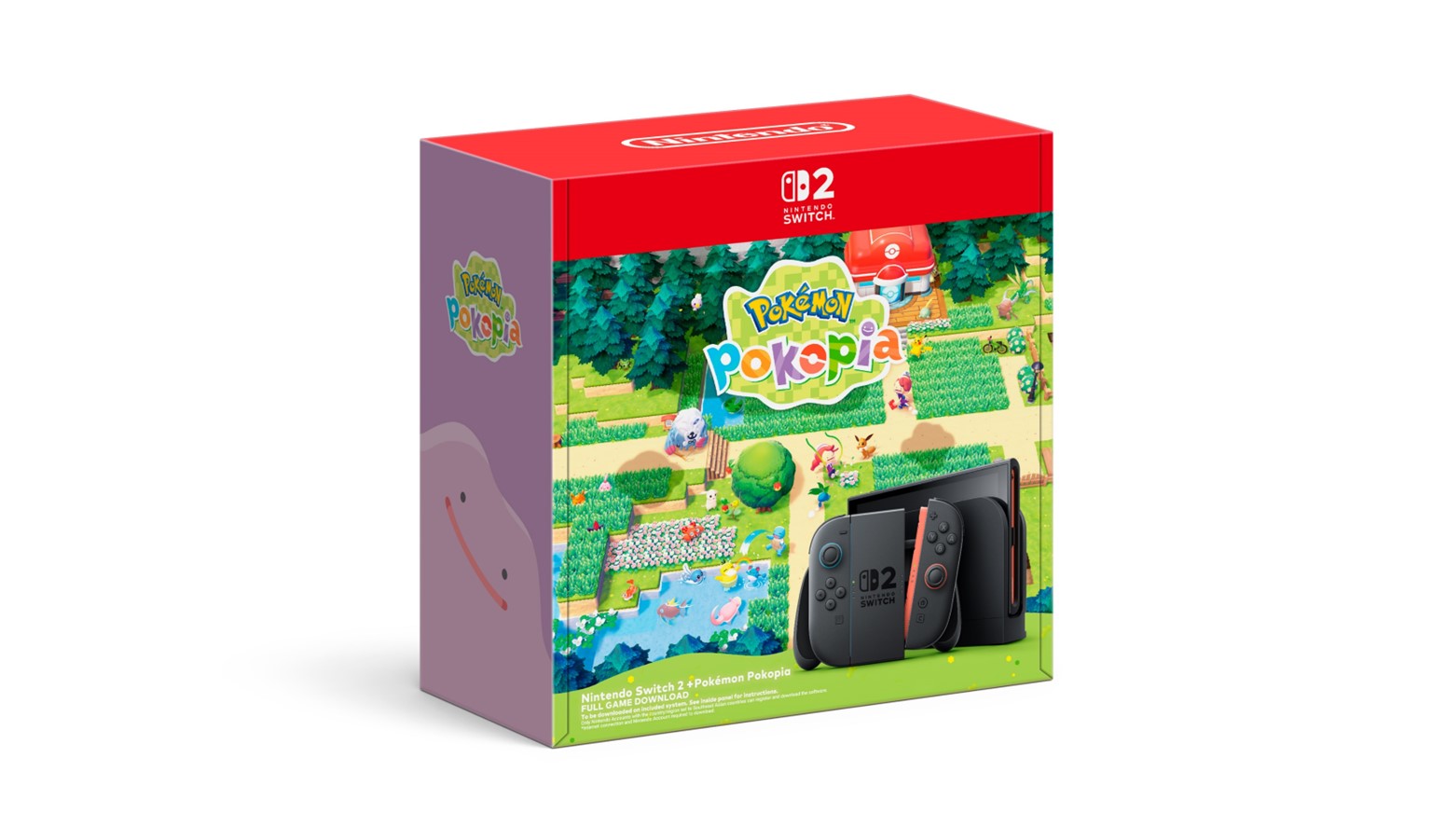 Nintendo Switch 2 + Pokémon Pokopia Bundle (NTD-BEE-S-KB6NF-MYS)
