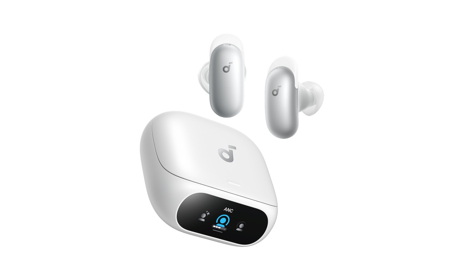 Soundcore Liberty 5 Pro True Wireless Noise Cancelling Earbuds - Pearl White (D1203H21)