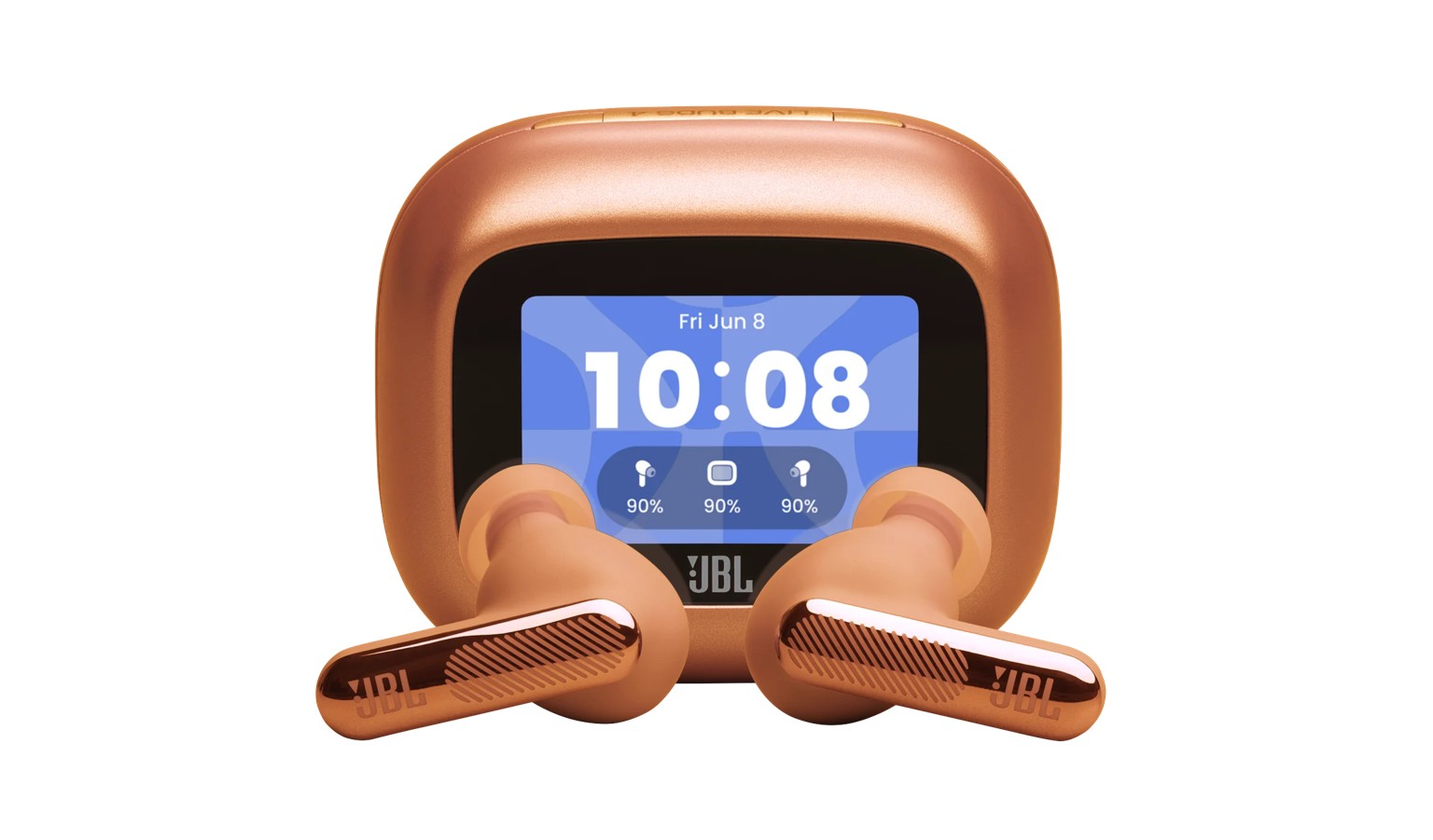 JBL Live Beam 4 True Wireless Noise Cancelling Earbuds - Orange (JBLLIVEBEAM4ORG)