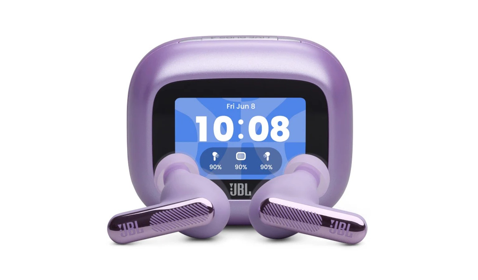 JBL Live Beam 4 True Wireless Noise Cancelling Earbuds - Purple (JBLLIVEBEAM4PUR)