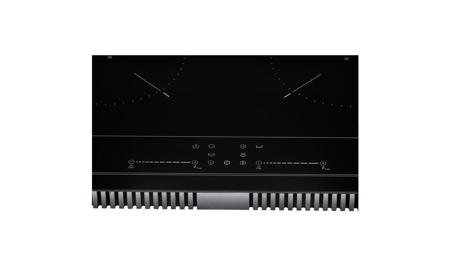 Teka 90cm Chimney Cooker Hood - Black (DLH 9158T) + 73cm 2 Burner Induction Hob - Black Glass (IBC 7320 D)_4