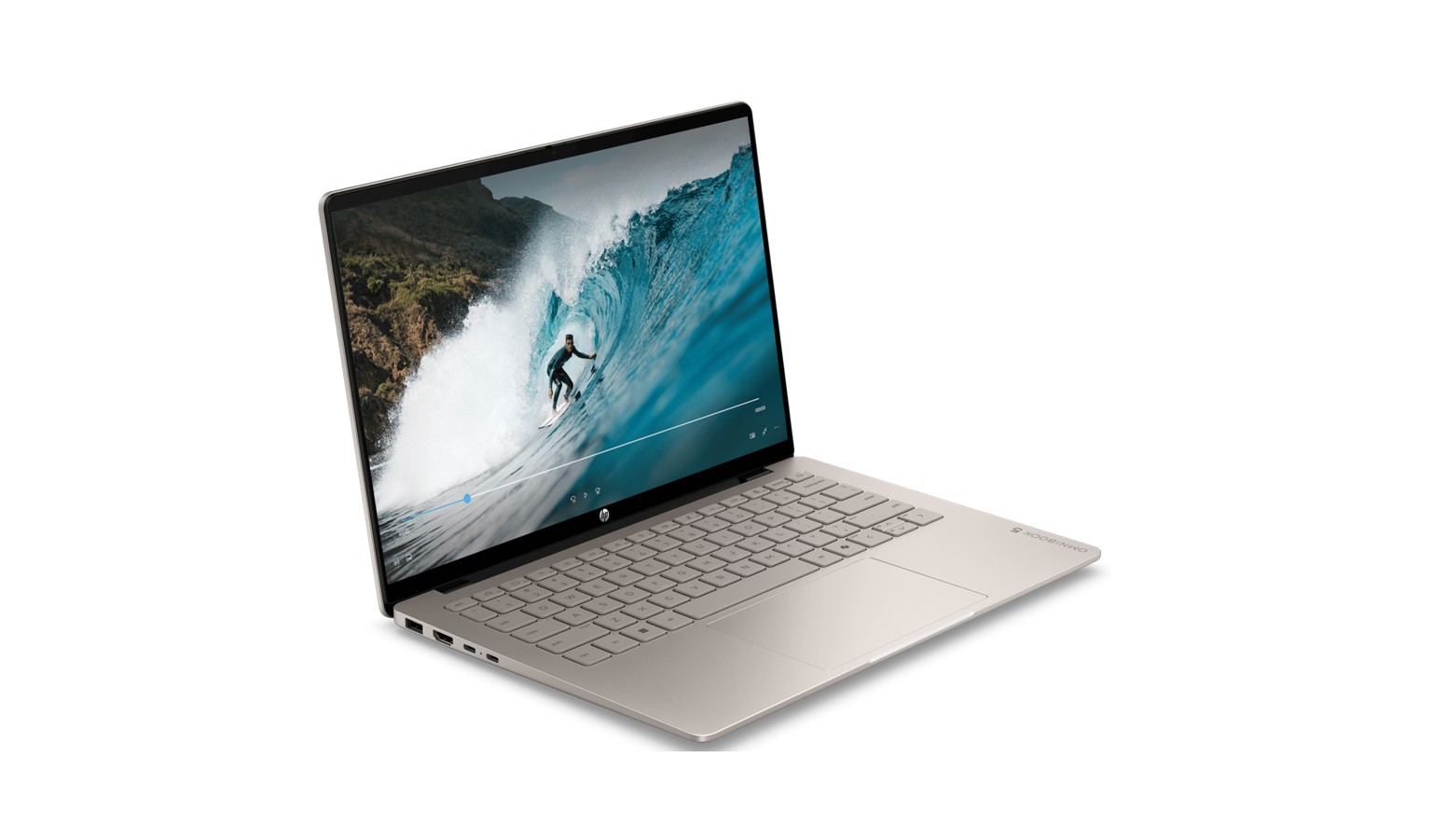 HP OmniBook 5 14-inch AMD Ryzen 5-230 / 16GB RAM / 512GB SSD AI Laptop - Sahara Silver_2