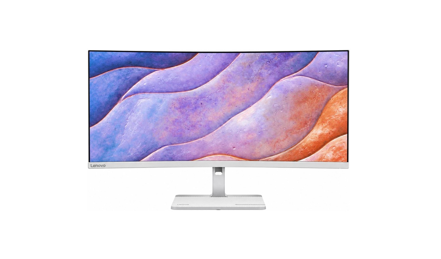 Lenovo L34W-4C 34-inch WQHD Monitor - Cloud Grey