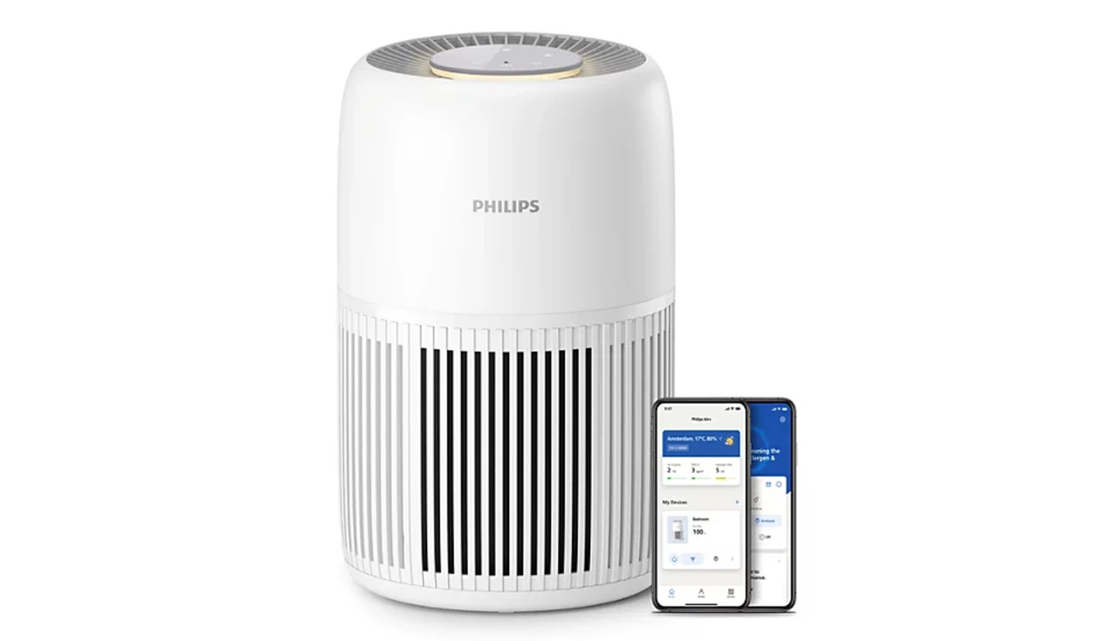Philips PureProtect Lite 700 Series Air Purifier - Arctic White (AC0720/10)