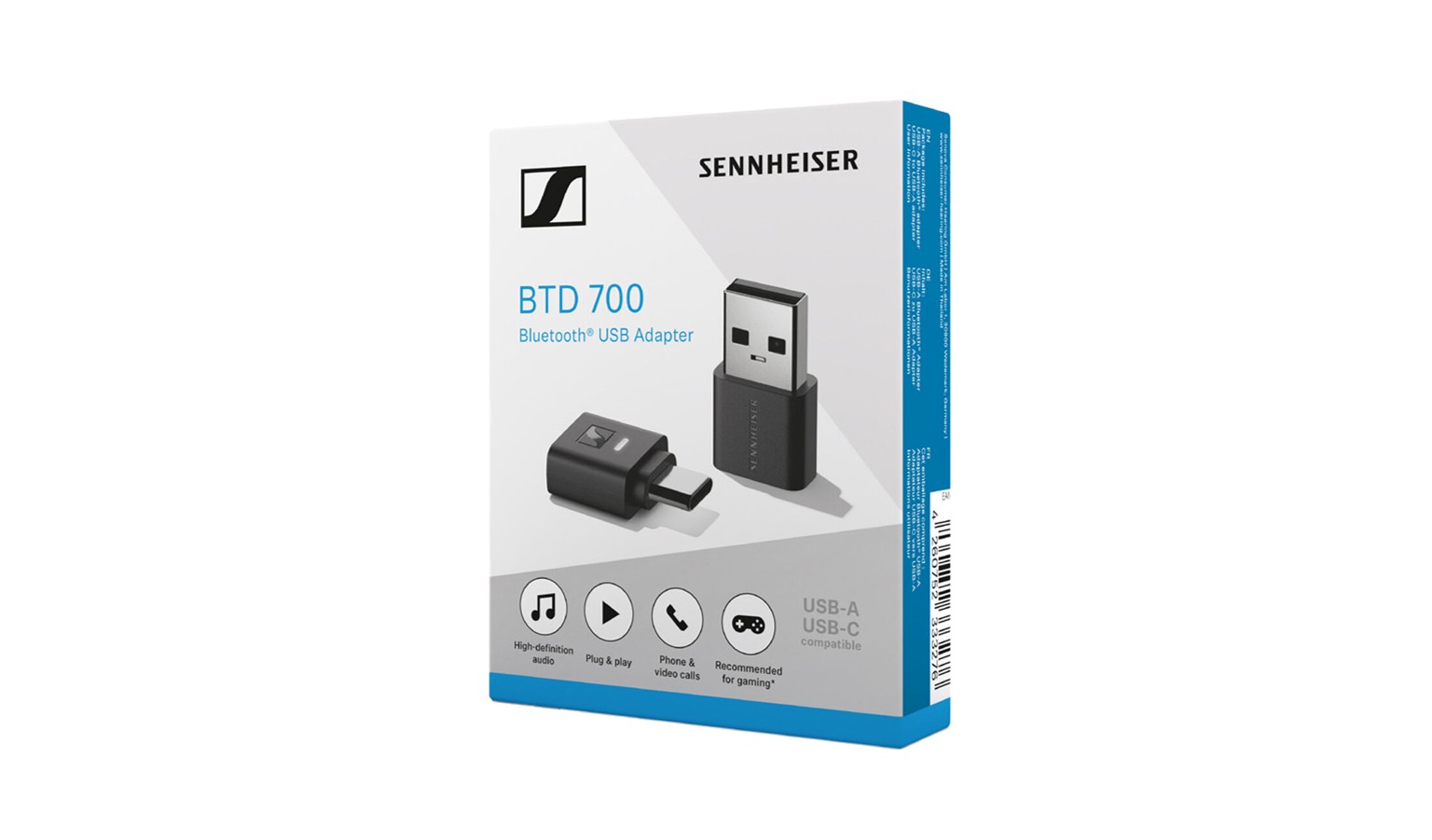 Sennheiser BTD 700 Bluetooth 5.4 USB Adapter - Black (700434)_4